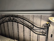Spalliera letto metallizzata usato  Roma