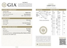 Diamante naturale 0.33ct usato  Modena