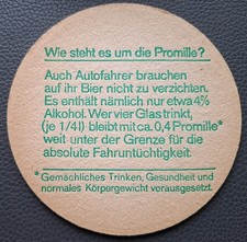 Bierdeckel promille germania gebraucht kaufen  Spenge