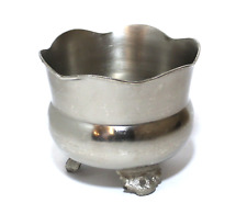 Silver metal planter for sale  Kenosha