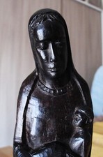 Antica scultura ebano usato  Isernia