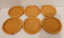 Pack wood coasters for sale  Brooklyn