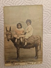 Cartolina bimbi dorso usato  Bologna