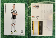 Juventus cartoncino fotografia usato  Volpago del Montello