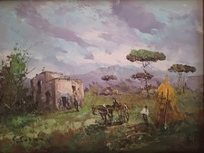 Guglielmo curti dipinto usato  Roma