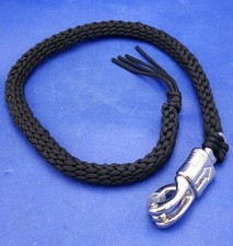 Usado, NOVO chicote de motociclista motocicleta get back 34" paracord All Black comprar usado  Enviando para Brazil