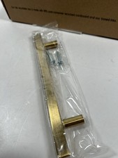 Pacote com 15 puxadores quadrados de armário de 7,38 polegadas latão escovado aço inoxidável cozinha, usado comprar usado  Enviando para Brazil