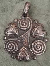 Pendentif métal argenté d'occasion  Tarare