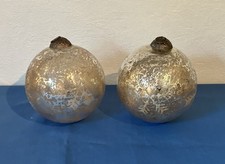 2er set glaskugeln gebraucht kaufen  Straelen