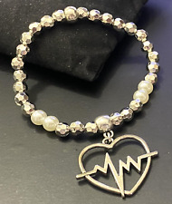 Bracciale donna perle usato  Scandicci