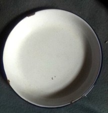 Vintage round enamel for sale  BACUP