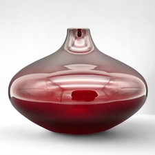 Glas vase rot gebraucht kaufen  Saarbrücken
