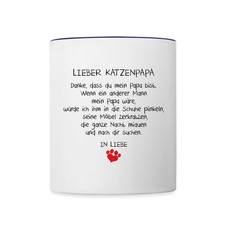 Lieber katzenpapa geschenk gebraucht kaufen  Leipzig