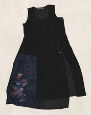 Robe noir soyeux d'occasion  Brazey-en-Plaine