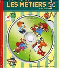 Livre métiers puzzle d'occasion  Les Mureaux