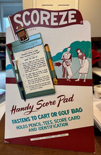 Vintage golf advertisement for sale  Lawrence