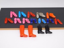 Lote de Botas Vintage Barbie & Skipper Anos 1960 Salto T Tornozelo Peregrino comprar usado Lote de Botas Vintage Barbie & Skipper Anos 1960 Salto T Tornozelo Peregrino comprar usado  Enviando para Brazil