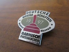 Pin brosche eisstockschießen gebraucht kaufen  Essen