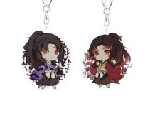 Chaveiro acrílico anime Demon Slayer Tsugikuni Yoriichi Tsugikuni Michikatsu, usado comprar usado  Enviando para Brazil