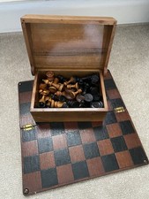 Antique boxwood chess for sale  LITTLEHAMPTON