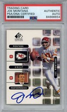 Usado, 1999 Upper Deck SP Signature J10 Joe Montana autografado PSA/DNA Chief ID:388295 comprar usado  Enviando para Brazil