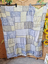 Vintage patchwork throw for sale  ST. AUSTELL