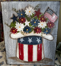 Hand painted patriotic for sale  Hampshire