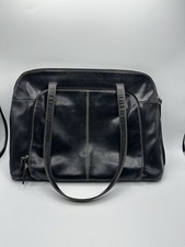Bolsa de ombro LG Buxton Euro tote/carteira/viagem/computador, couro preto (RS comprar usado  Enviando para Brazil