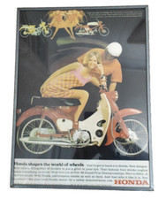 Quadro pubblicità honda usato  Chiavari
