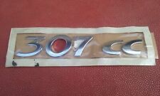 Usado, PEUGEOT "307 CC" Emblème Lettrage Logo Chrome/Badge Emblem Letters/Schriftzug comprar usado  Enviando para Brazil