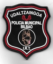 parche POLICIA MUNICIPAL DE BILBAO K9, spain police patch comprar usado  Enviando para Brazil