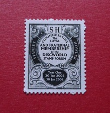 Discworld emberella stamp for sale  PETERHEAD