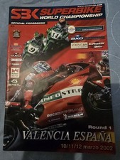 Superbike programme 2002 for sale  CHELTENHAM