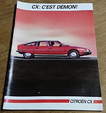 Catalogue publicitaire citroen d'occasion  Châteauneuf-sur-Sarthe