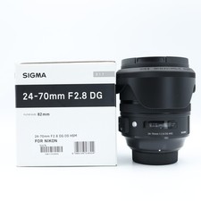 Usado, Sigma 24-70 2.8 DG OS HSM ART para Nikon montagem F - Caixa Aberta, Novo  comprar usado  Enviando para Brazil