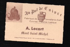 Mont michel advertising d'occasion  Expédié en Belgium
