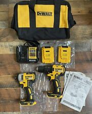 DeWalt 20V MAX Taladro Inalámbrico Destornillador de Impacto 2 Herramientas Kit de Herramientas Eléctricas Sin Escobillas segunda mano  Embacar hacia Argentina