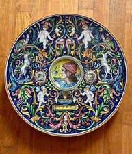 Grande piatto maiolica usato  Torino