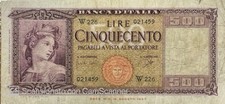 500 lire w226 usato  Pieve di Cadore