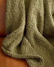 Quince wool throw for sale  York