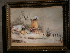 Peinture miniature aquarelle d'occasion  Toulouse-