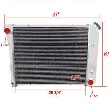 3row aluminum radiator for sale  Chino