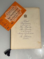 1957 royal performance for sale  UK
