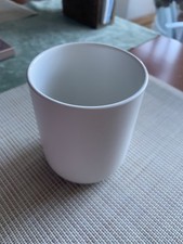 Weiß farbende blumenvase gebraucht kaufen  Winsen