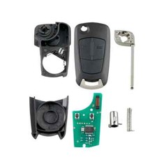 Clé OPEL avec électronique vierge 2 boutons pour ASTRA H ET ZAFIRA B 433MHz ID46 comprar usado  Enviando para Brazil