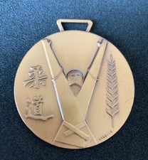 Medaglia ufficiale judo usato  Italia