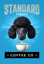 Standard poodle coffee for sale  DUNSTABLE