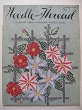 Needle thread early for sale  TODMORDEN
