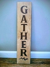 Primitive gather sign for sale  Fayetteville