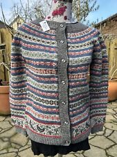 Strickjacke handgestricktes ei gebraucht kaufen  Leichlingen (Rheinland)